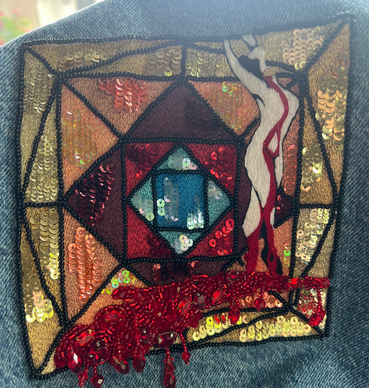 Battle Jacket Back