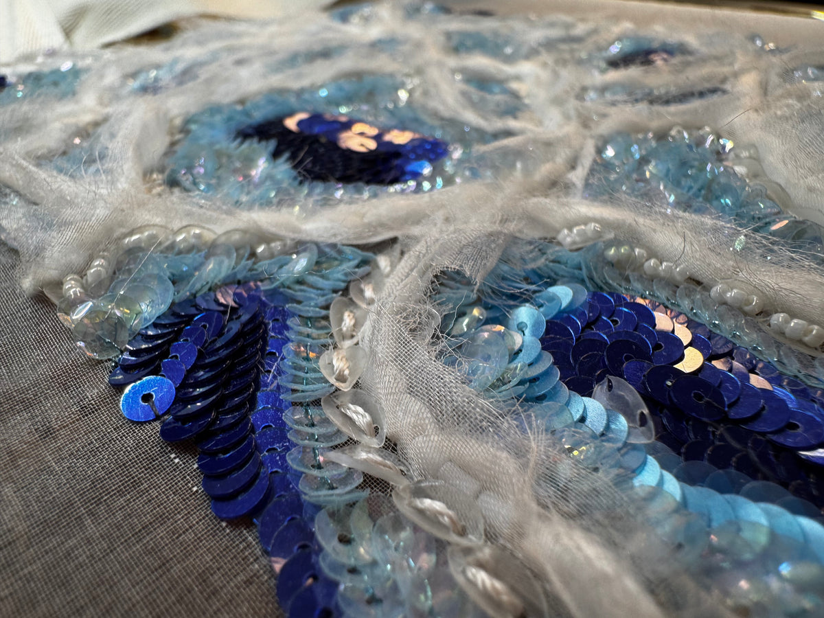 Closeup Blue Ocean Sample