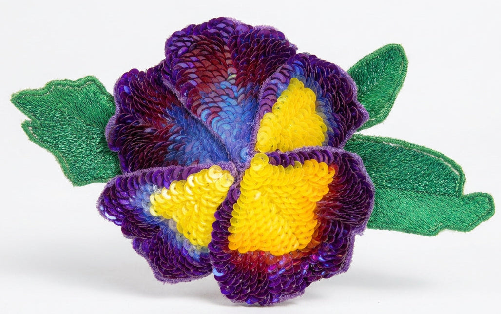 Pansy Brooch