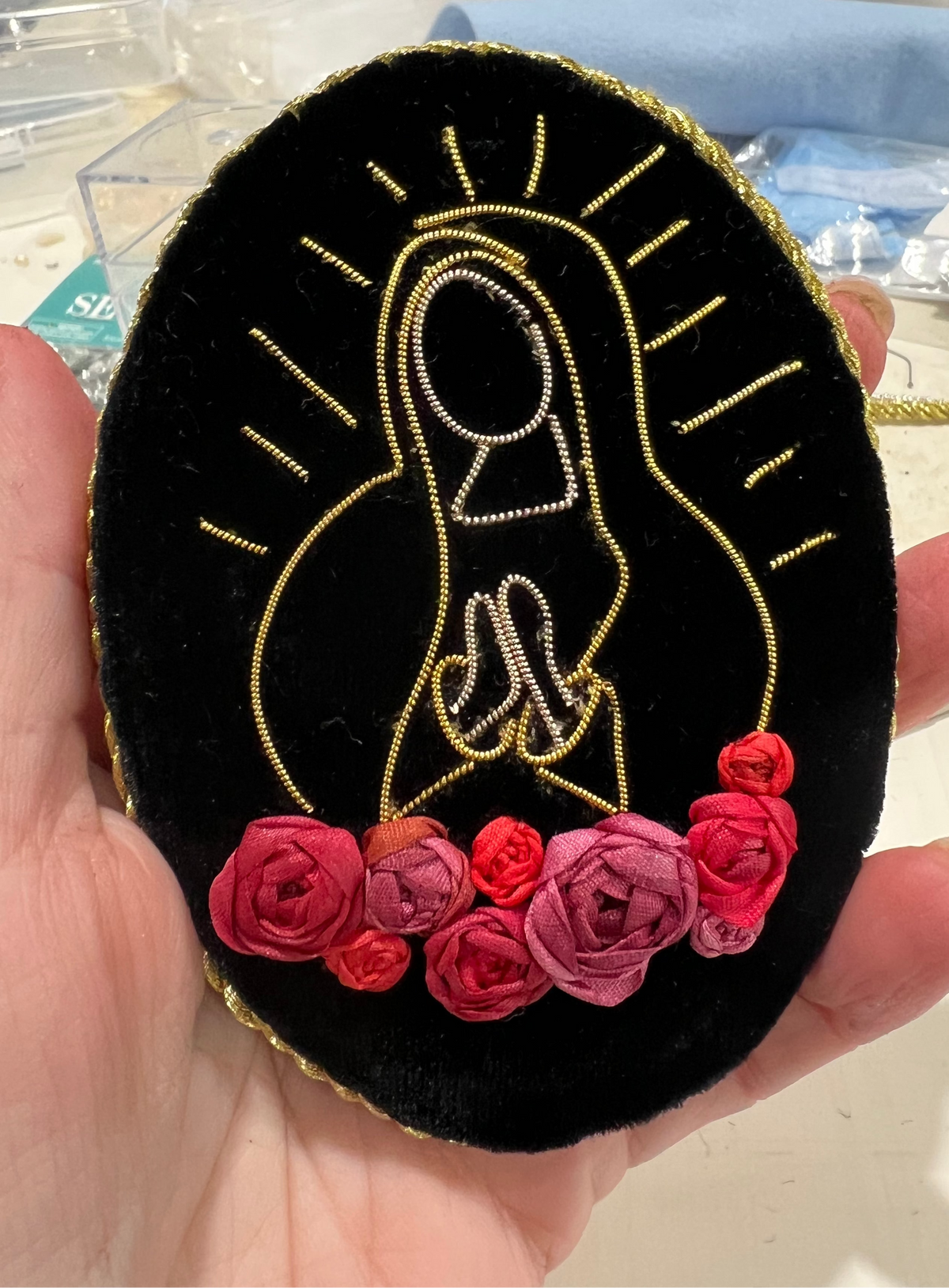 Virgin Mary Pin
